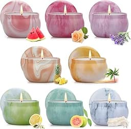 Coffret 8 bougies parfumées