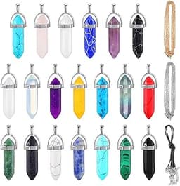 Collier de Cristal Hexagonal
