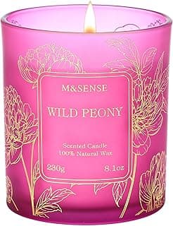 Bougie Pivoine Sauvage