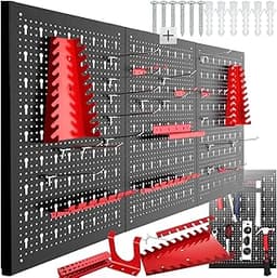 Panneau mural perforé TecTake