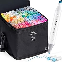 Feutres Ohuhu 120 couleurs