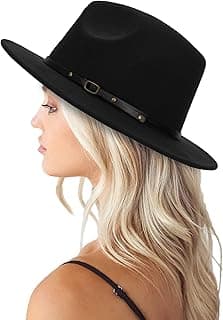 Chapeau Fedora ceinture Feutre