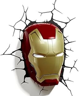 Lampe murale 3D Iron Man