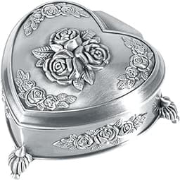 Boîte à bijoux cœur à pattes