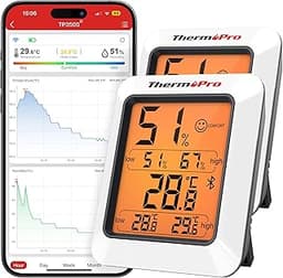ThermoPro TP350 Thermomètre D'ambiance Bluetooth