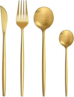 Bestdin set couverts dorés