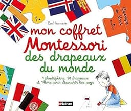 Coffret Montessori drapeaux