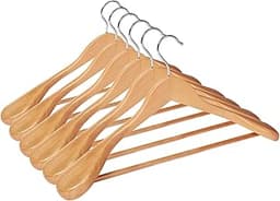 Cintres bois épaules larges SONGMICS