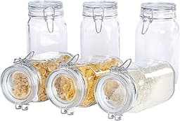 Bormioli Fido Lot de 6 bocaux hermétiques