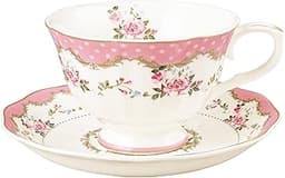 Tasse fanquare Rose dorée