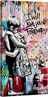 Tableau Banksy – Love You Forever (60 x 30)