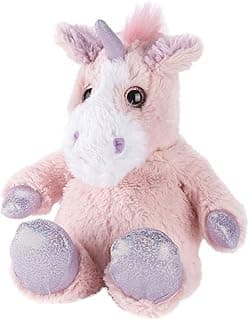 Warmies Peluche licorne scintillante Rose