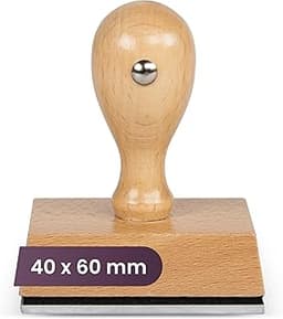 Tampon en bois sur-mesure