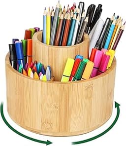 Cinnani Pot en bambou rotatif