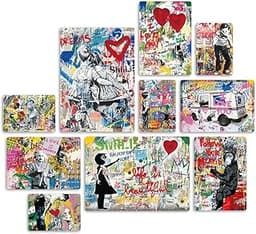 Ensemble 10 panneaux Banksy