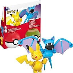 Mega Pokémon Pikachu & Zubat