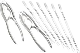 KitchenCraft Coffret Cadeau Couverts Spécial Fruit de Mer