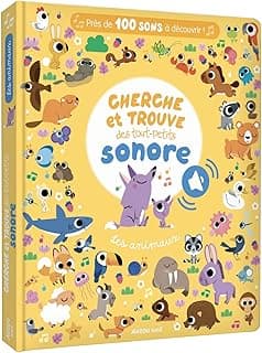 Cherche et trouve des tout-petits sonore – Les animaux