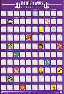 Gift Republic – Affiche bucket list jeux