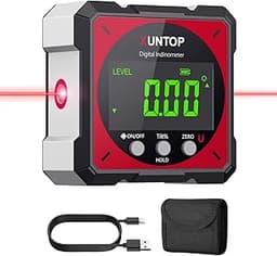 Inclinomètre numérique XUNTOP 360° rechargeable