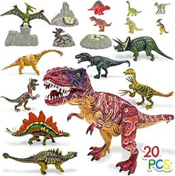 Kit 20 dinosaures