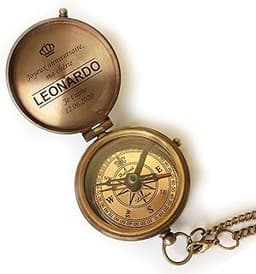 Boussole personnalisée en laiton