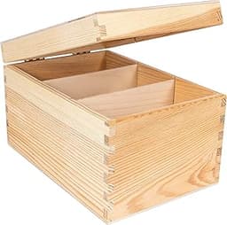 Creative Deco Boîte Rangement en Bois pour CD