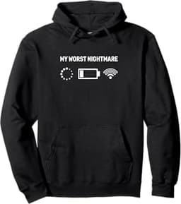 My Worst Nightmare Sweat à capuche amusant gamer Sweat à Capuche-28.99€