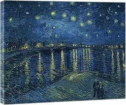 Nuit étoilée sur le Rhône – Van Gogh