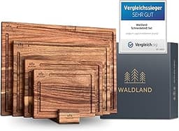 WALDLAND Lot de 4 planches à découper