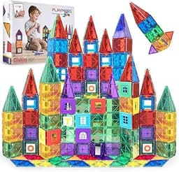 Playmags Ensemble De 100 Blocs de Construction Magnétiques