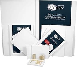 Artina - Lot de 14 Châssis entoilés certifiés FSC