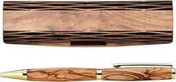 KASSIS Stylo à bille en bois d'olivier