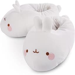 Chaussons Molang en peluche