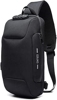 OZUKO Casual Sling Bag, Anti-Vol Sling Épaule