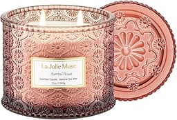 Bougie Rose & Santal
