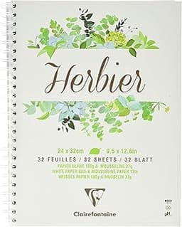 Clairefontaine 975180C Cahier Spiralé Herbier