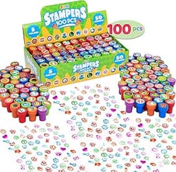 JOYIN 100 Tampons Assortis pour Enfants