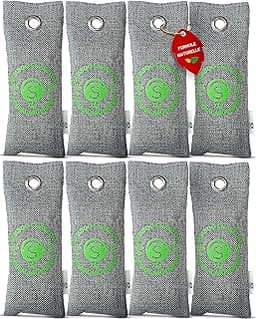 Sachets désodorisants charbon – lot de 8