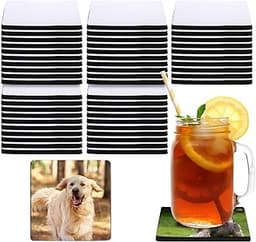 Okllen – 50 dessous de verre vierges à personnaliser