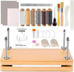 Wankon Kit de reliure avec presse 30 x 19,2 cm