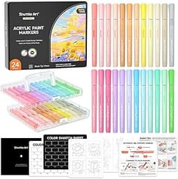 Set de feutres acryliques pastel Shuttle Art