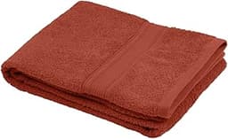 Stof serviette 70×140 coton bio terracotta