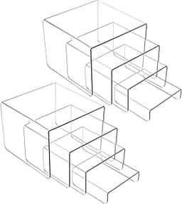 MerryNine Rehausseurs acryliques 4 niveaux