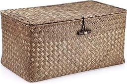 Panier de Rangement en Jonc de Mer