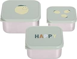 LÄSSIG Snackbox enfants Set 3