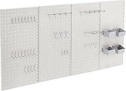 Kit panneaux perforés métal 48 pcs