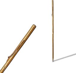 Bordure en bois châtain