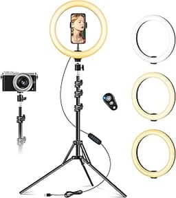 10" Ring Light avec Trépied