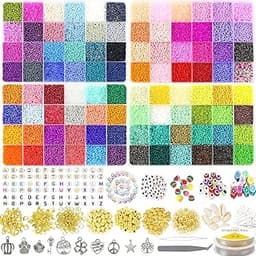 52000PCS Perles de Graines de Verre